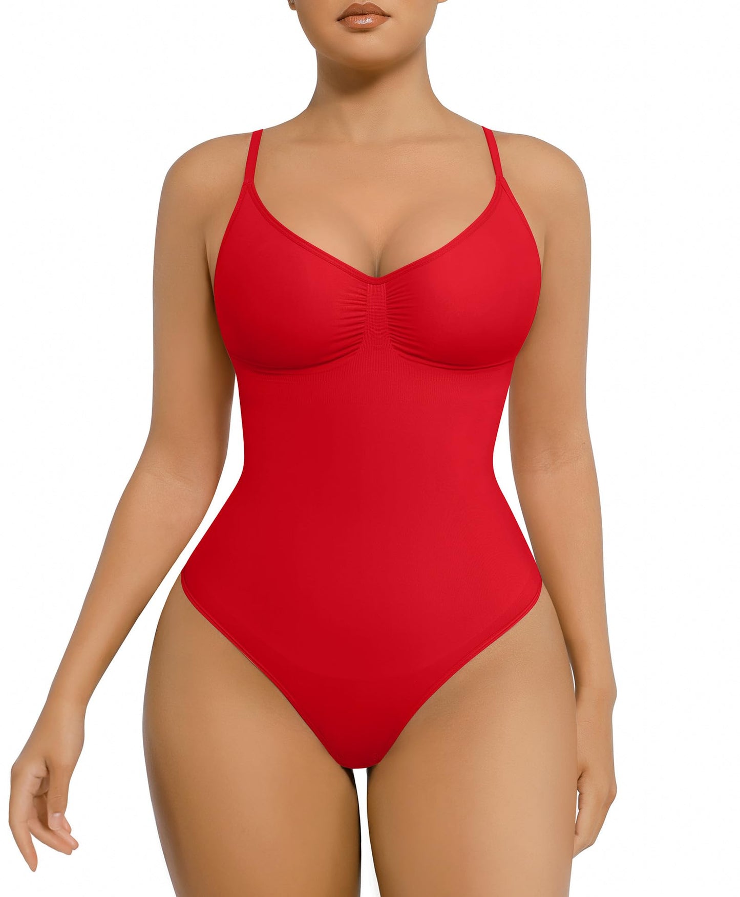 Shapewear Tummy Control Bodysuits for Women Seamless Body Sculpting Shaper Thong Body Shaper XS-S