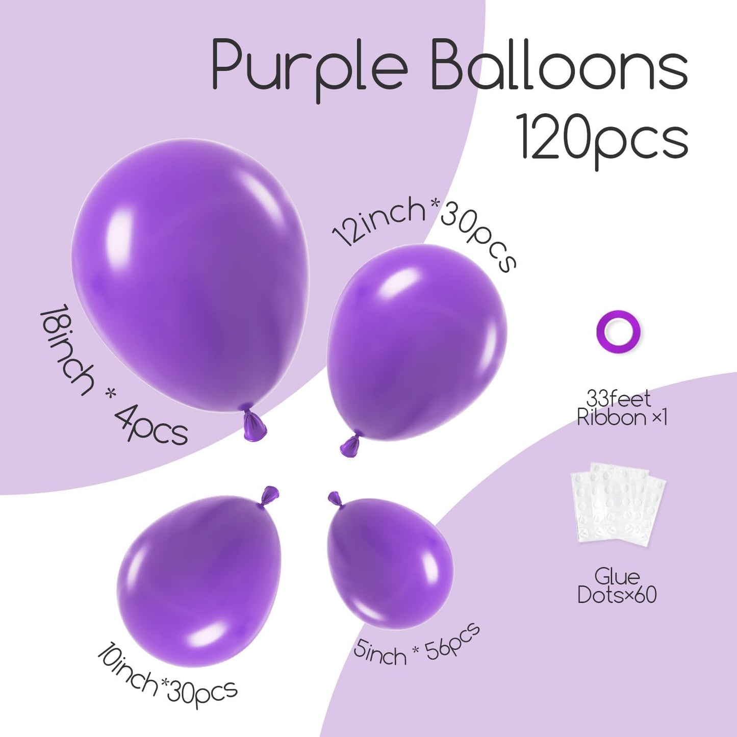 120pcs Hot Pink Balloon Arch Kit, 18 12 10 5 inch Hot Pink Latex Balloons Different Sizes Hot Pink Balloon Garland for Engagement Bridal Bachelorette Tropical Birthday Party Decorations