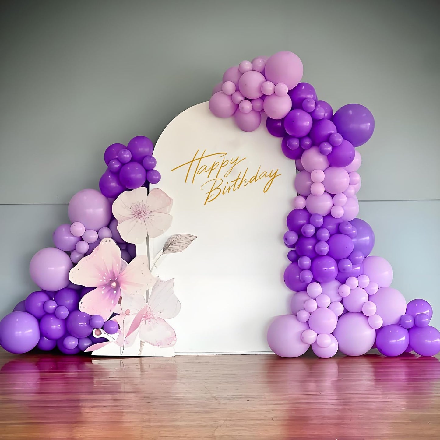 120pcs Hot Pink Balloon Arch Kit, 18 12 10 5 inch Hot Pink Latex Balloons Different Sizes Hot Pink Balloon Garland for Engagement Bridal Bachelorette Tropical Birthday Party Decorations