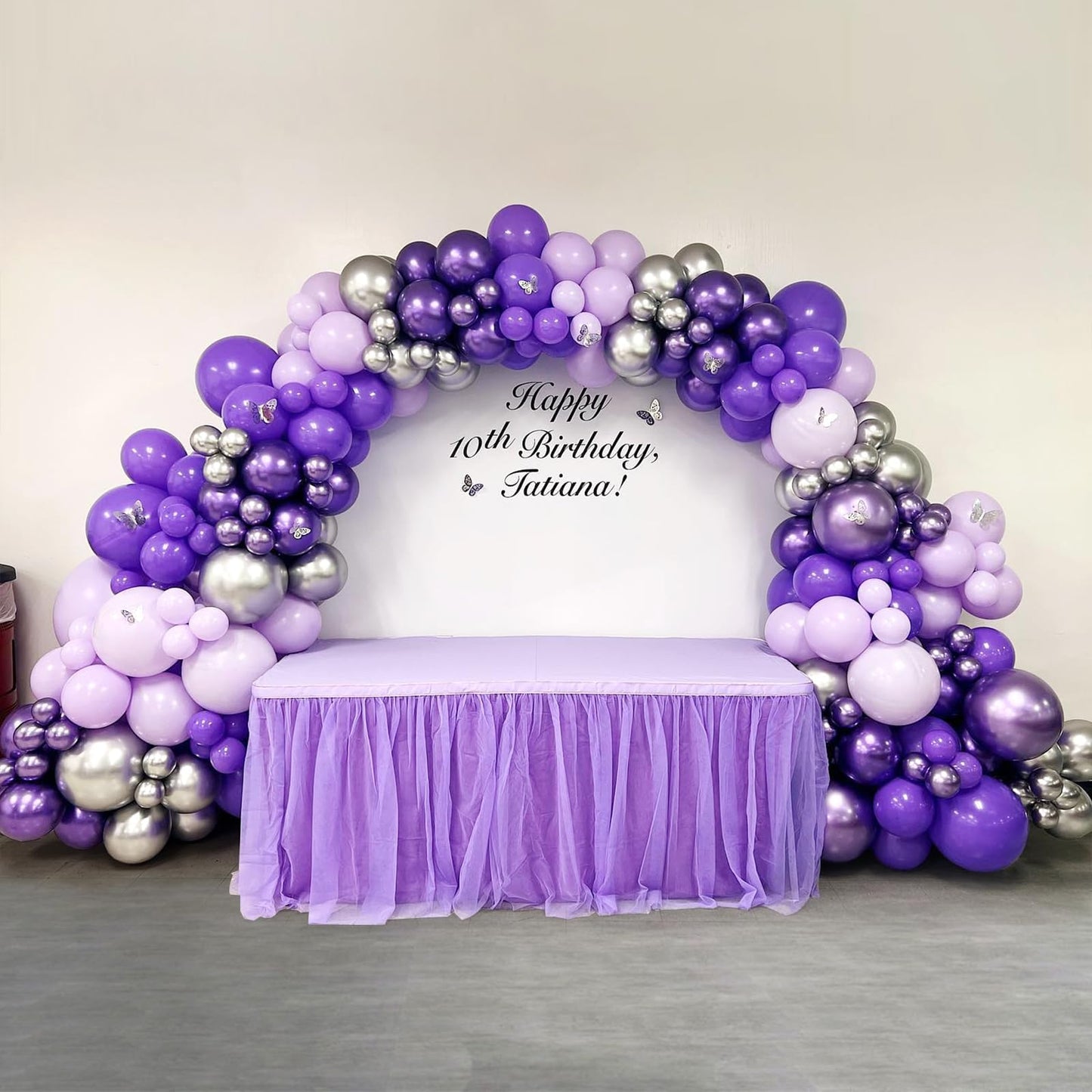 120pcs Hot Pink Balloon Arch Kit, 18 12 10 5 inch Hot Pink Latex Balloons Different Sizes Hot Pink Balloon Garland for Engagement Bridal Bachelorette Tropical Birthday Party Decorations