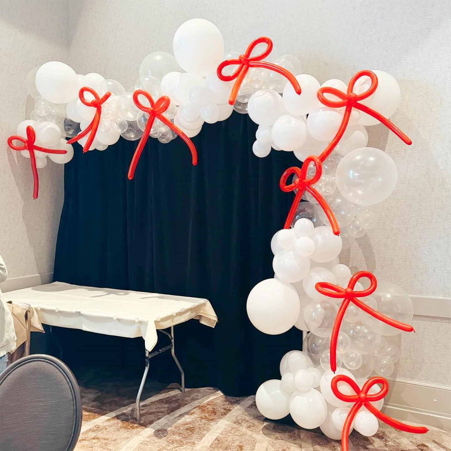 120pcs Hot Pink Balloon Arch Kit, 18 12 10 5 inch Hot Pink Latex Balloons Different Sizes Hot Pink Balloon Garland for Engagement Bridal Bachelorette Tropical Birthday Party Decorations