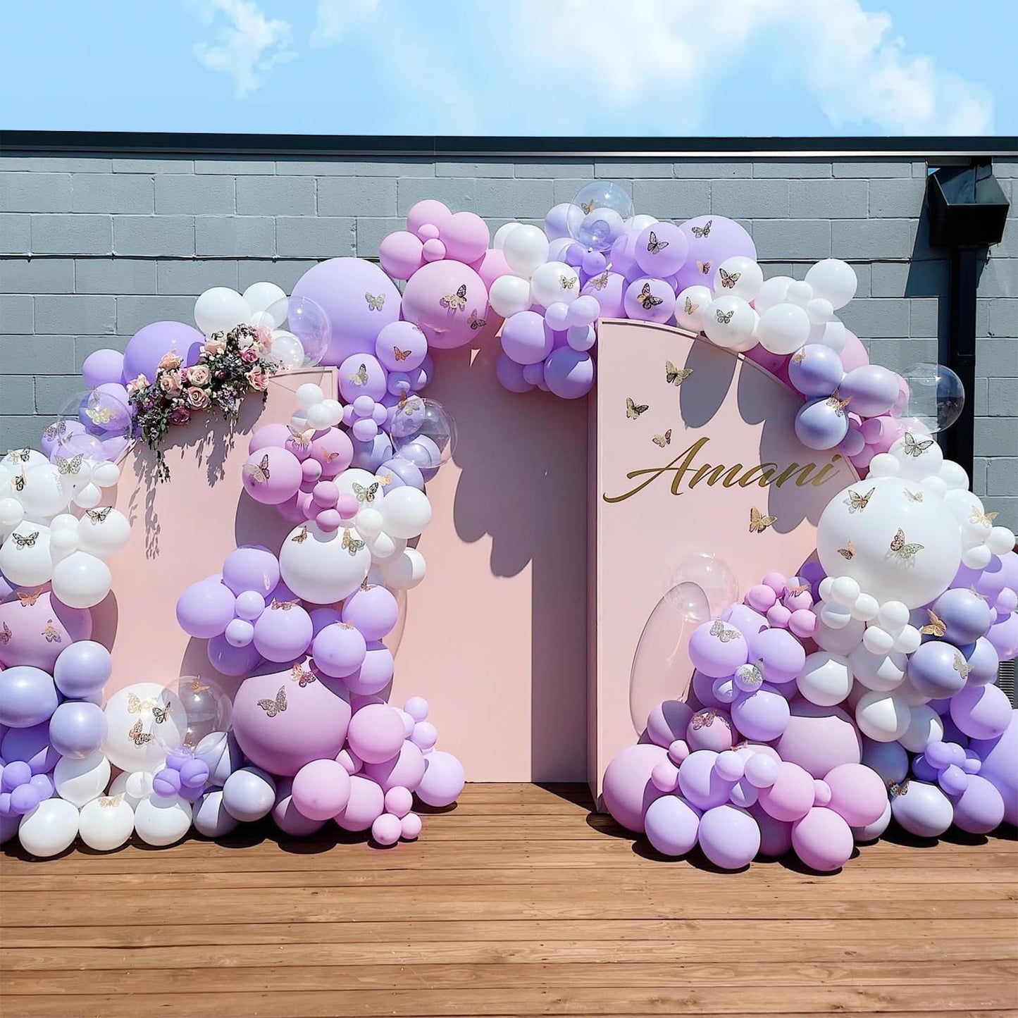 120pcs Hot Pink Balloon Arch Kit, 18 12 10 5 inch Hot Pink Latex Balloons Different Sizes Hot Pink Balloon Garland for Engagement Bridal Bachelorette Tropical Birthday Party Decorations